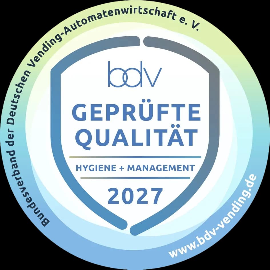 BDV-Gütesiegel des Bundesverbands der Deutschen Vending-Automatenwirtschaft